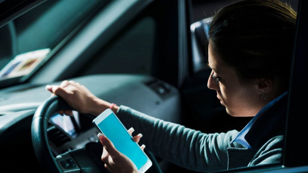 mobile use while driving