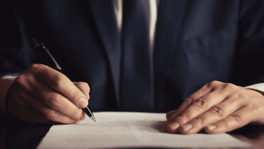 lawyer handling a driving without licence case